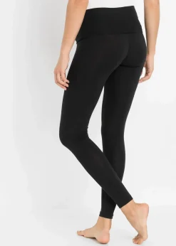 bonprix Wäsche·Still- & Umstandswäsche|Wäsche·Nachtwäsche|Umstandsleggings aus Bio-Baumwolle schwarz