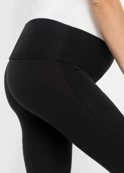 bonprix Wäsche·Still- & Umstandswäsche|Wäsche·Nachtwäsche|Umstandsleggings aus Bio-Baumwolle schwarz