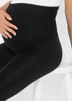 bonprix Wäsche·Still- & Umstandswäsche|Wäsche·Nachtwäsche|Umstandsleggings aus Bio-Baumwolle schwarz