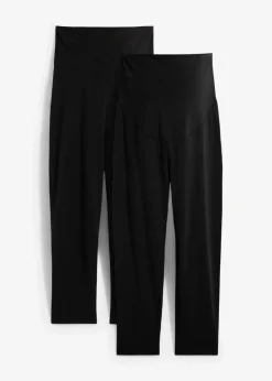Umstands-Leggings in Capri-Länge (2er Pack)|bonprix