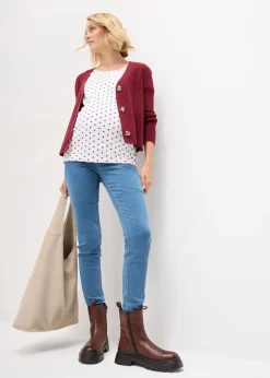 Umstandsshirts aus Bio-Baumwolle (2er-Pack)|bonprix Best