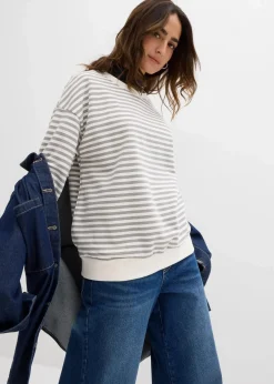 Umstandssweatshirt und Sweatshirt aus Bio-Baumwolle|bonprix Outlet