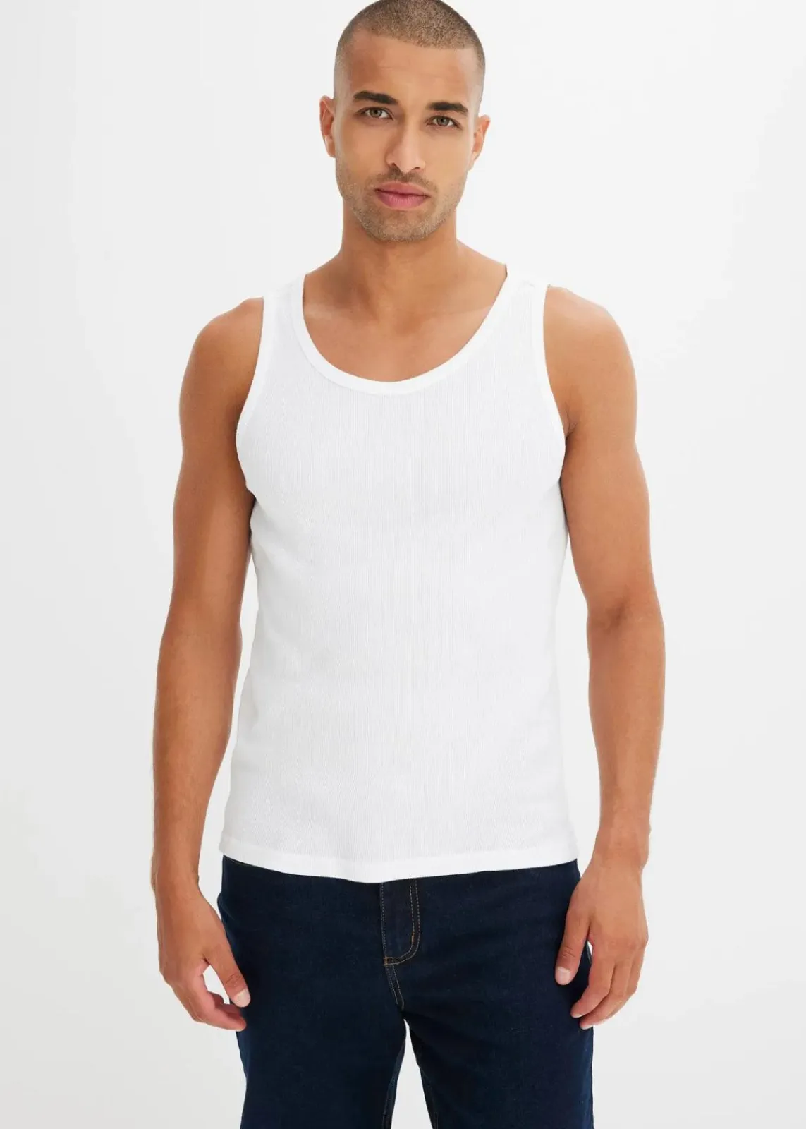 Unterhemd (2er Pack) aus Bio-Baumwolle|bonprix Sale