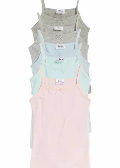 Unterhemd mit weicher Baumwolle (5er Pack)|bonprix Clearance