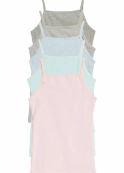 Unterhemd mit weicher Baumwolle (5er Pack)|bonprix Clearance