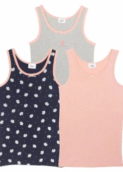 Unterhemd mit weicher Bio-Baumwolle (3er Pack)|bonprix Clearance