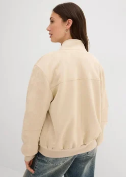 Velourslederimitat-Jacke|bonprix New