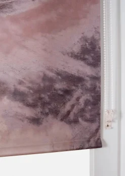 bonprix Fensterverdunkelung|Fensterverdunkelung|Verdunkelungsrollo mit Druck creme/sand