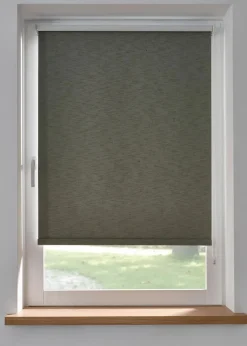 bonprix Fensterverdunkelung|Fensterverdunkelung|Verdunkelungsrollo mit Struktur grau
