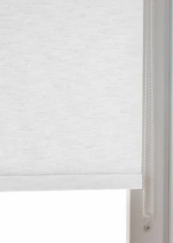 bonprix Rollos|Fensterverdunkelung|Verdunkelungsrollo mit Struktur weiß