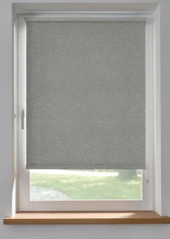 bonprix Fensterverdunkelung|Fensterverdunkelung|Verdunkelungsrollo mit Struktur dunkelgrau