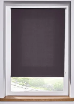 bonprix Rollos|Fensterverdunkelung|Verdunkelungsrollo ohne Bohren anthrazit