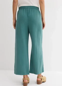 Verkürzte Hose aus weichem Viskose-Mix|bonprix Best