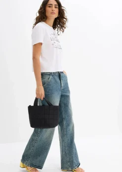 Verkürztes T-Shirt aus Jersey|bonprix Best