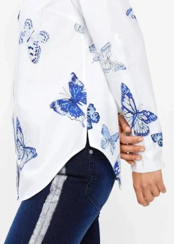 Viskose Bluse bedruckt|bonprix Hot