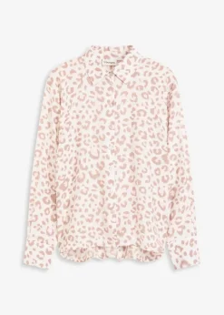 Viskose- Bluse mit Fledermausärmeln|bonprix Discount