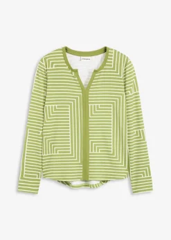 Viskose Langarmshirt|bonprix