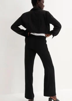 bonprix Bekleidung·Kleider|Hosen|Viskose Schlupfhose schwarz