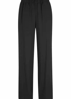 bonprix Bekleidung·Kleider|Hosen|Viskose-Schlupfhose mit Bequembund schwarz