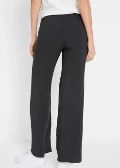 bonprix Bekleidung·Kleider|Hosen|Viskose-Schlupfhose mit Bequembund schwarz