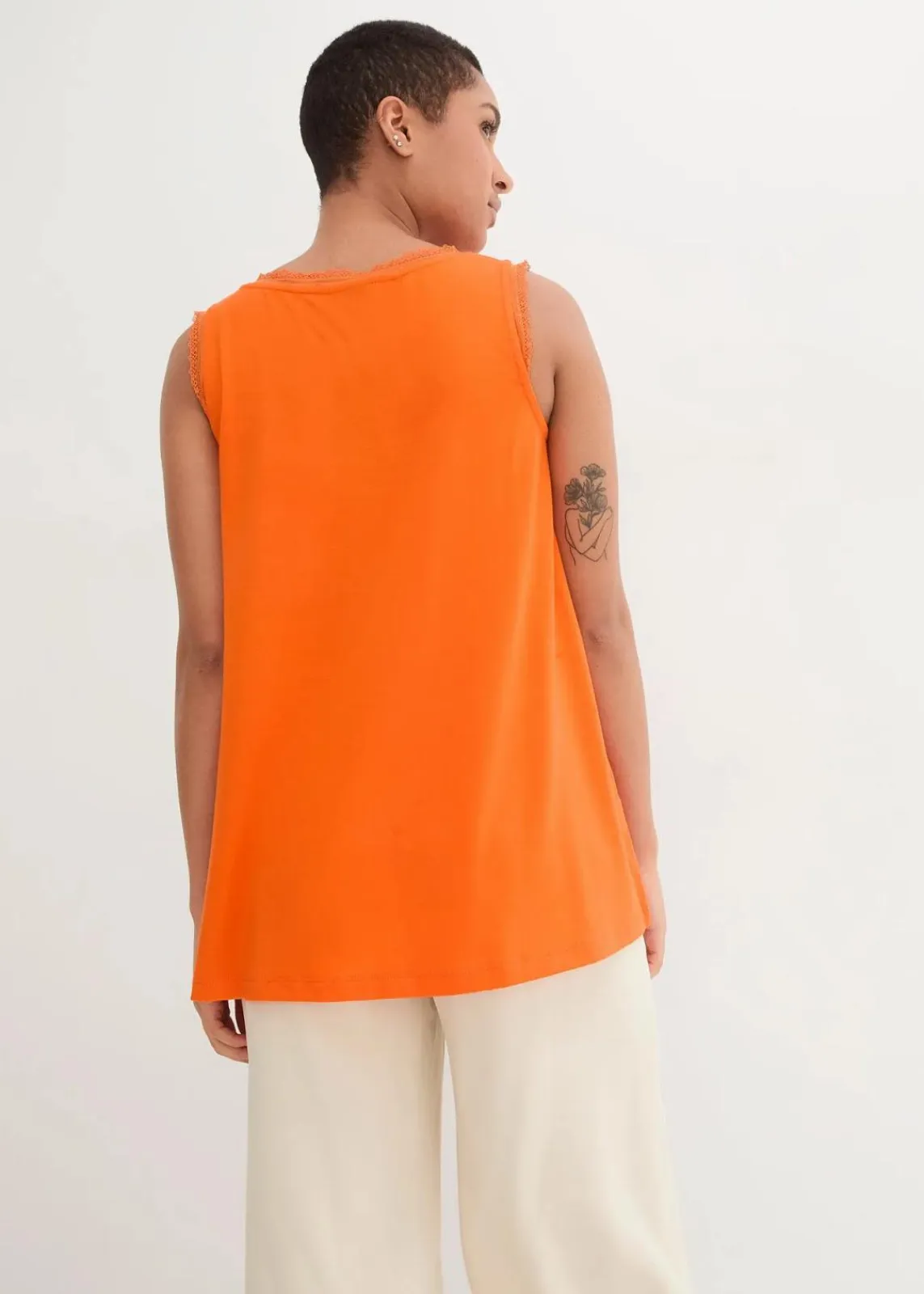 Viskose-Top mit Spitze|bonprix Best