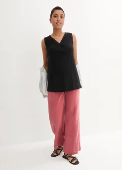 Viskose-Top mit Spitze|bonprix Online
