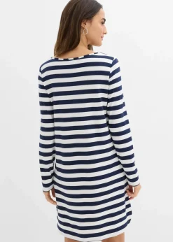 Vokuhila-Kleid aus schwerer reiner Baumwolle|bonprix Best