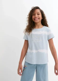 Vokuhila-Shirt aus reiner Bio-Baumwolle|bonprix Sale