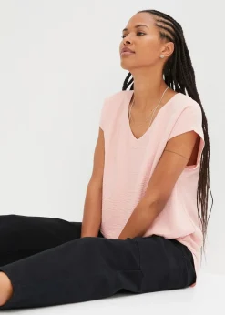 Vokuhila-Top|bonprix Online