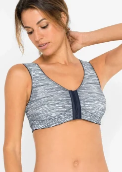 Vorderverschluss-BH ohne Bügel mit Bio-Baumwolle (2er-Pack)|bonprix