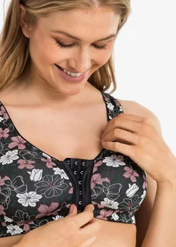 Vorderverschluss-BH ohne Bügel (2er Pack) mit Baumwolle|bonprix New