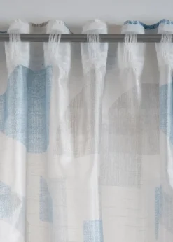 Vorhang in Seiden-Optik mit Druck (1er Pack)|bonprix Outlet