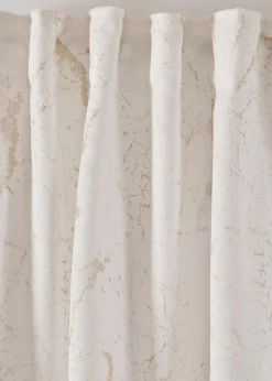 Vorhang mit Glanzdruck (1er Pack)|bonprix Sale