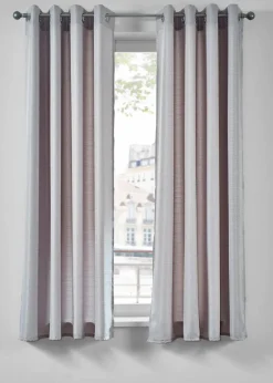 bonprix Vorhänge|Vorhang mit Struktur (1er Pack) silber