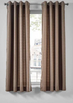 bonprix Vorhänge|Vorhang mit Struktur (1er Pack) stein