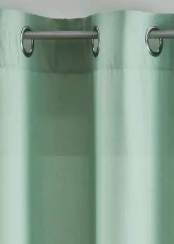 bonprix Vorhänge|Vorhänge aus Microfaser (2er Pack) lindgrün