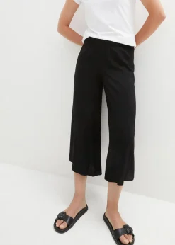 Wadenlange Culotte aus nachhaltiger Viskose|bonprix