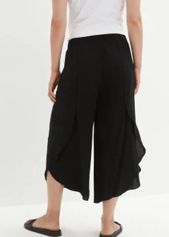 Wadenlange Culotte aus nachhaltiger Viskose|bonprix