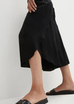 Wadenlange Culotte aus nachhaltiger Viskose|bonprix