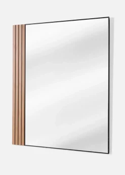 bonprix Spiegel|Wandspiegel rechteckig natur