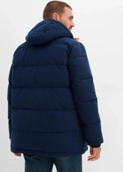 bonprix Große Größen|Outdoorbekleidung|warm gefütterte Stepp-Funktionsjacke, wasserabweisend dunkelblau