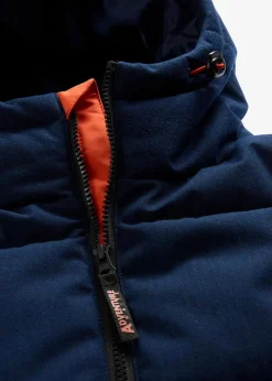 bonprix Große Größen|Outdoorbekleidung|warm gefütterte Stepp-Funktionsjacke, wasserabweisend dunkelblau