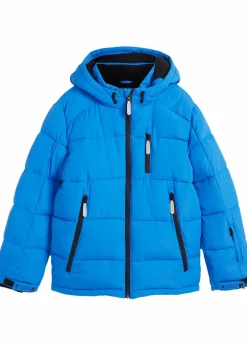 warm gefütterte Winter-Steppjacke mit Kapuze|bonprix Online