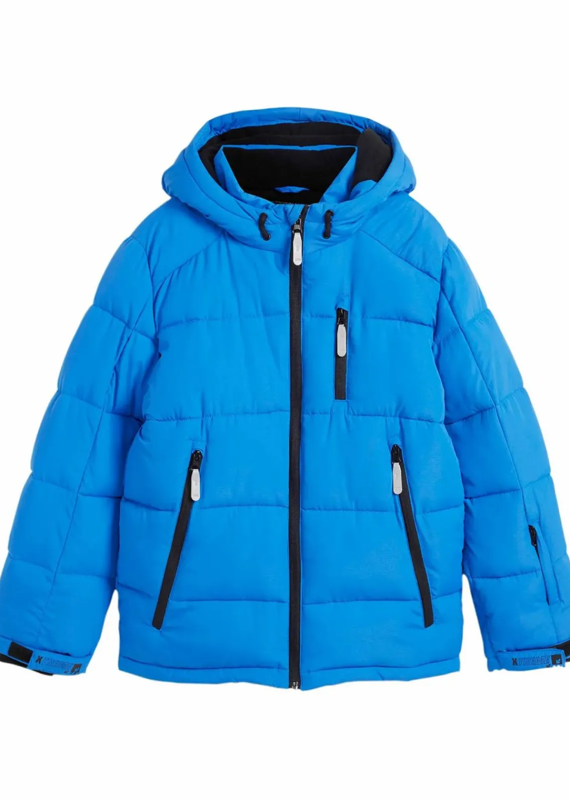 warm gefütterte Winter-Steppjacke mit Kapuze|bonprix Online