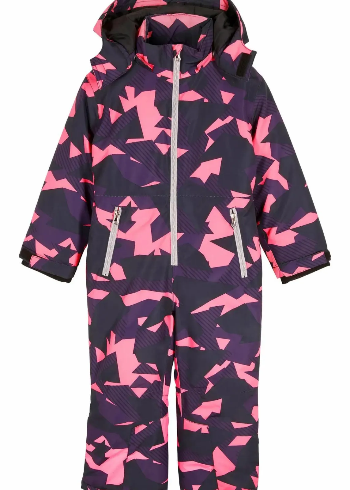 warm gefütterter Schneeanzug mit abnehmbarer Kapuze|bonprix Discount