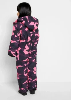 warm gefütterter Schneeanzug mit abnehmbarer Kapuze|bonprix Discount