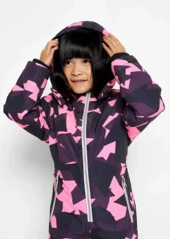 warm gefütterter Schneeanzug mit abnehmbarer Kapuze|bonprix Discount