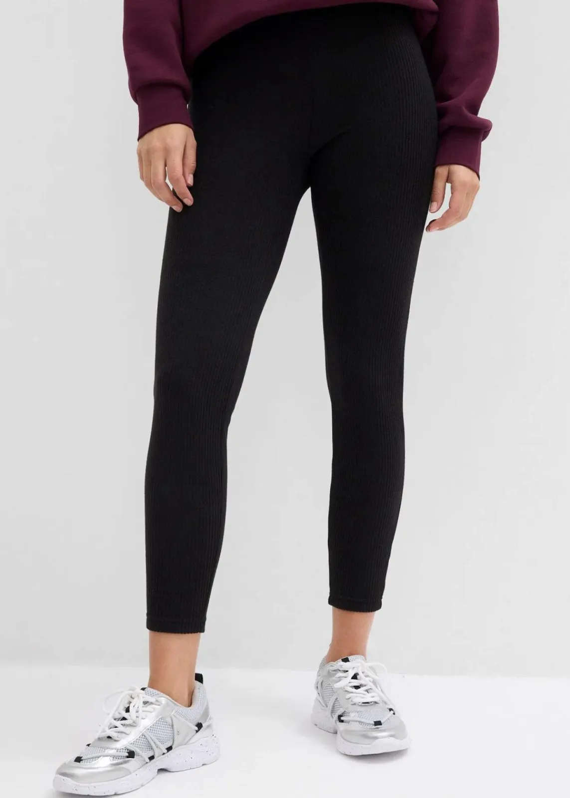 Warme gerippte Thermo-Leggings|bonprix Best