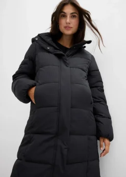 bonprix Bekleidung·Blazer|Umstandsmode|Warmer 2-in-1 Umstands-Puffermantel mit Trageeinsatz schwarz