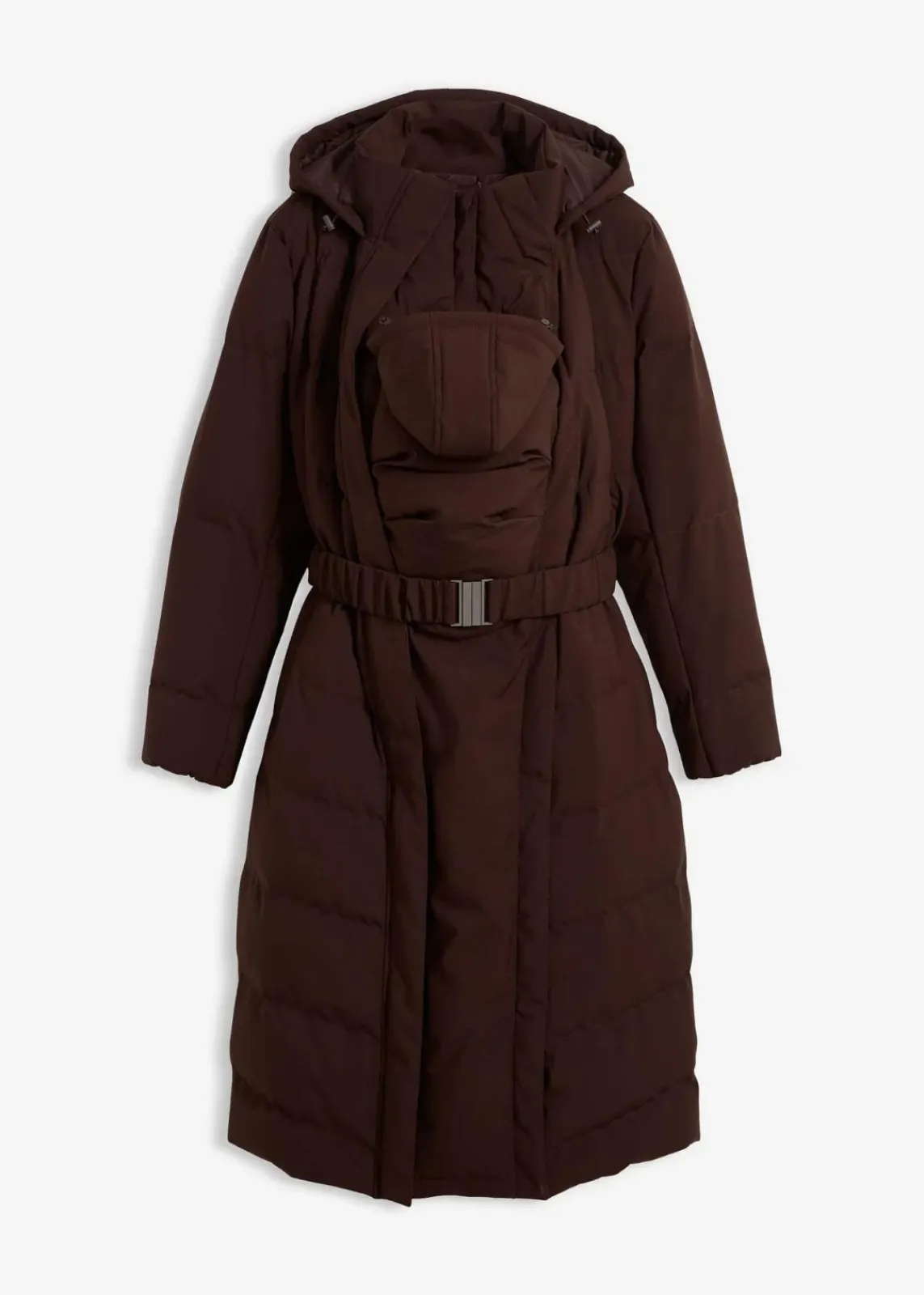 Warmer 2-in-1 Umstands-Steppmantel mit Trageeinsatz|bonprix New